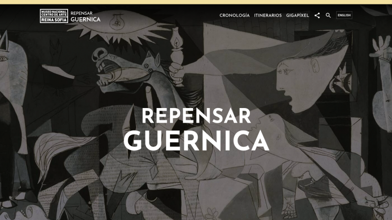 Repensar Guernica fue el momento cumbre en el que el Reina Sofía supo explotar las tecnologías Repensar Guernica fue el momento cumbre en el que el Reina Sofía supo explotar las tecnologías