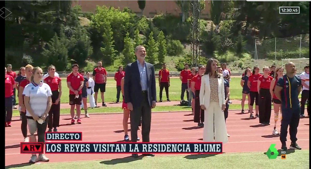 El rey Felipe VI y la reina Letizia visitan el Centro de Alto Rendimiento del Consejo Superior de Deportes (CSD)
