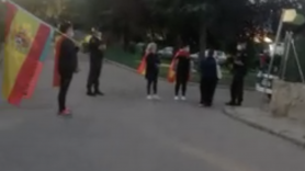 Imagen de un vídeo grabado por la concejala de Vox en Galapagar