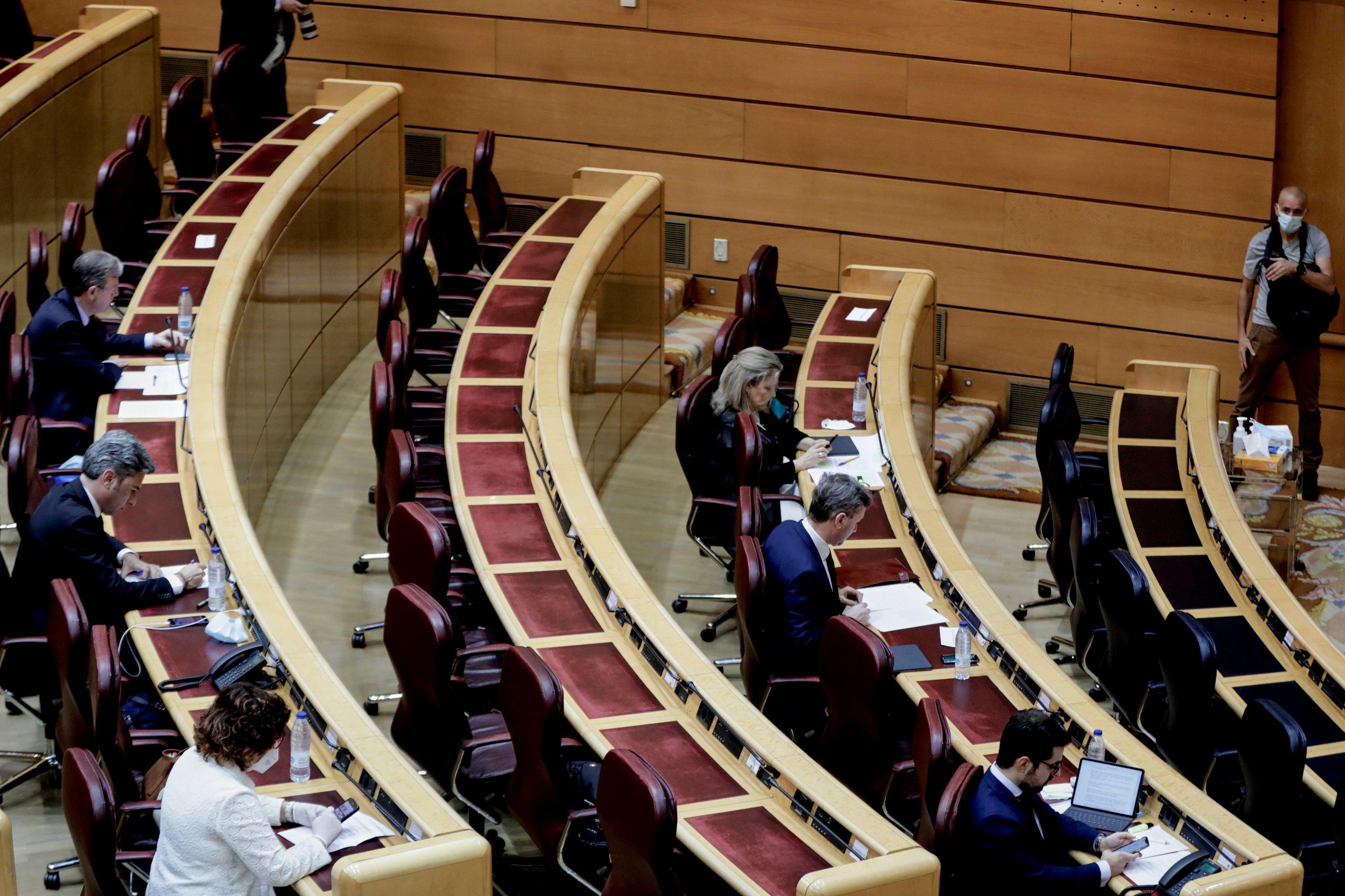 Imagen de archivo de un Pleno del Senado. Fuente: Europa Press.