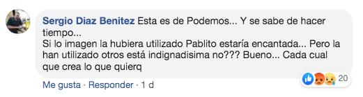 Captura comentario Facebook sobre la madre del niño Gabriel 4