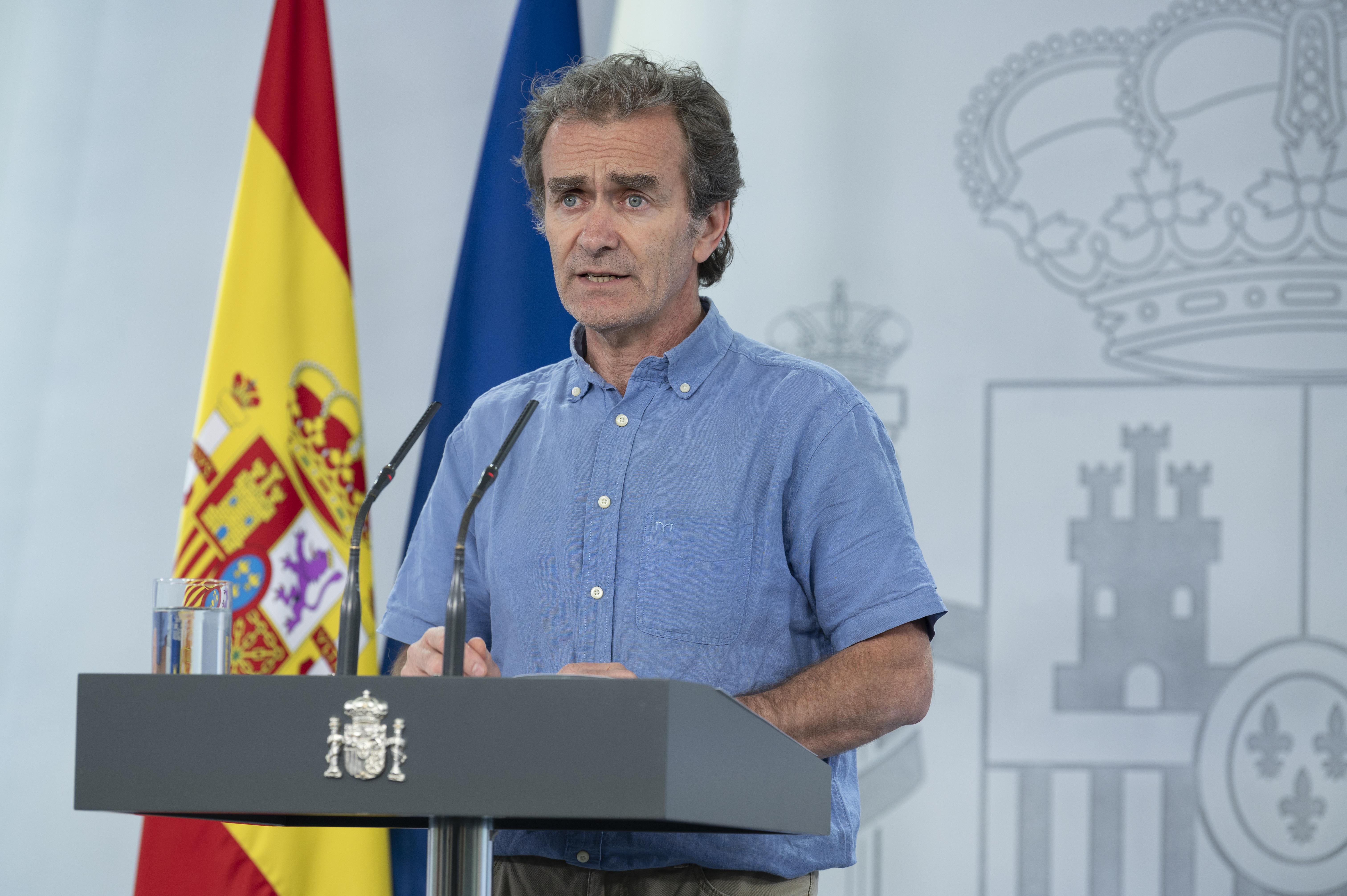 El director del Centro de Coordinación de Alertas y Emergencias Sanitarias, Fernando Simón