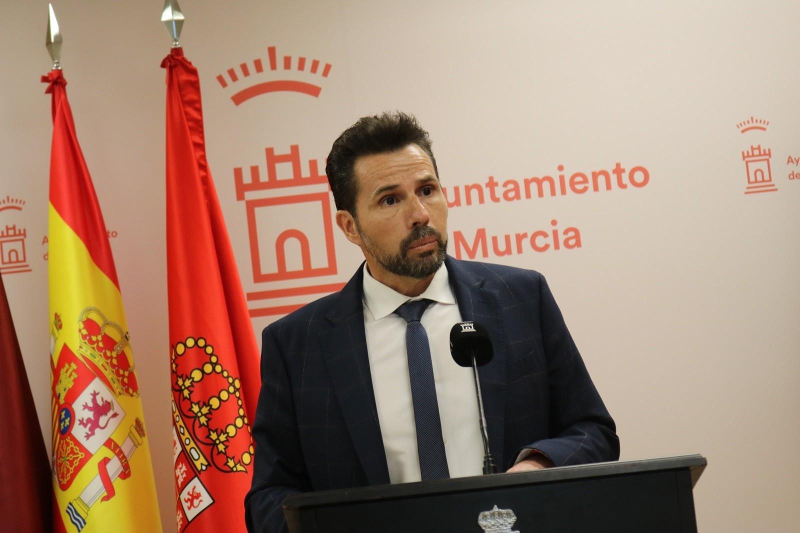Mario Gómez, teniente de alcalde en Murcia. EP
