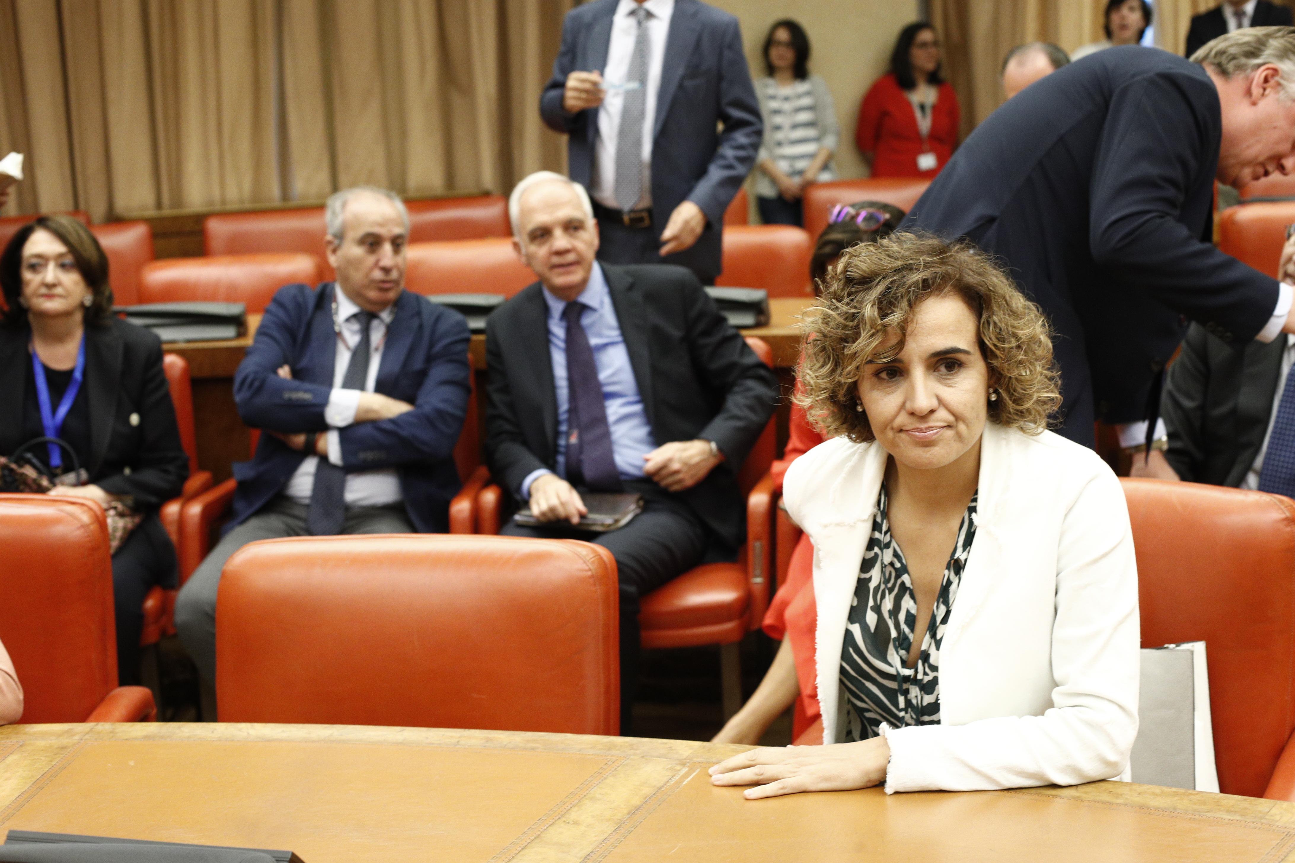 Dolors Montserrat, eurodiputada del Partido Popular, en el Congreso de los Diputados en junio de 2019 - Europa Press