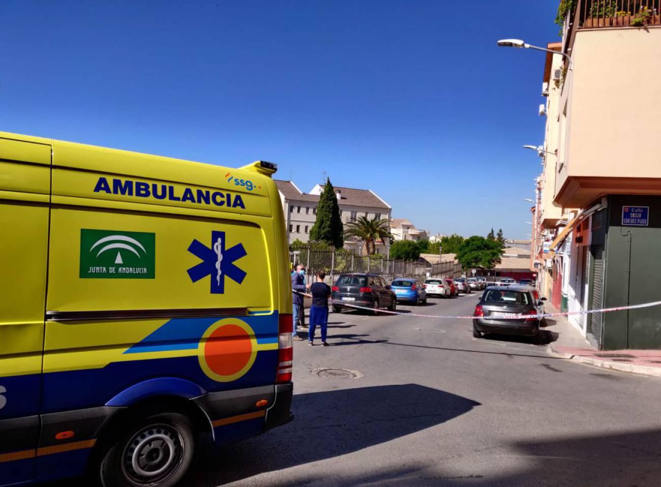 Ambulancia en el lugar de los hechos / Diez TV