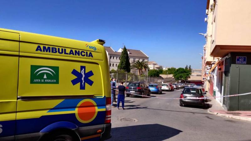 Ambulancia en el lugar de los hechos / Diez TV