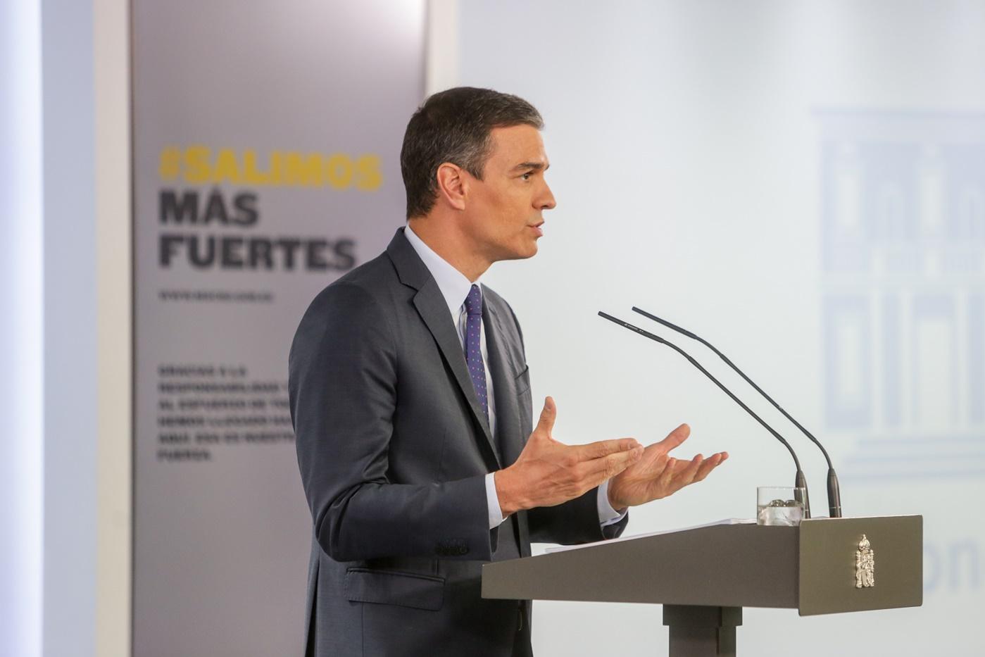 Pedro Sánchez apela al patriotismo de la derecha