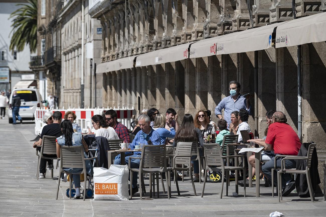 Galicia estrena este lunes la nueva normalidad. 