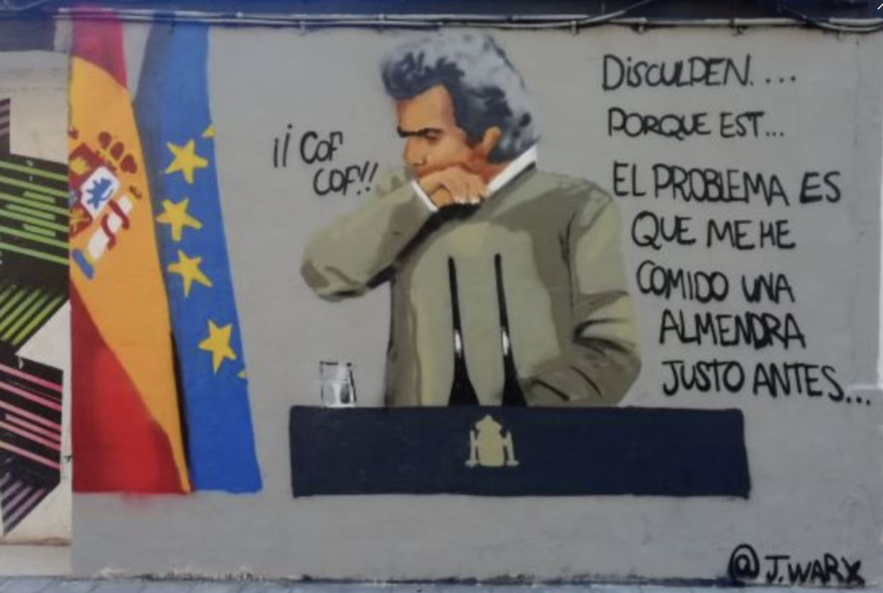 El grafiti de Fernando Simón