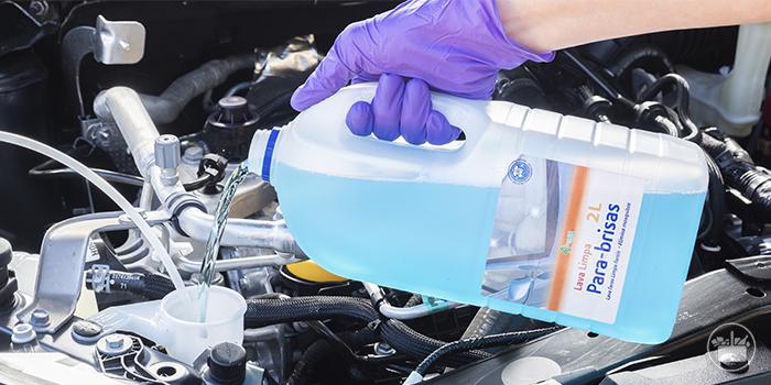 Pulverización De Detergente En Asientos Textiles En El Interior Del Coche  Para Limpieza En Seco. Limpiador Profesional En Guantes Está Vertiendo  Detergente En El Asiento Del Camión Para Eliminar Manchas Y Suciedad