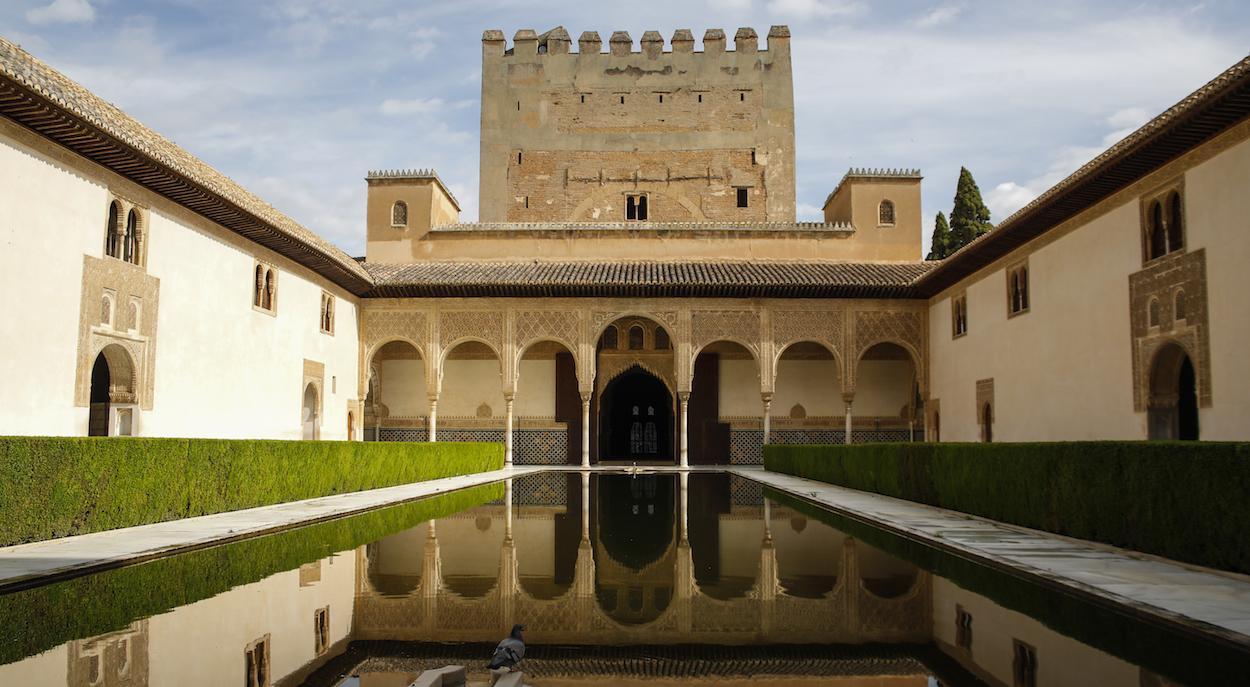 Imagen de archivo del conjunto monumental de la Alhambra y el Generalife