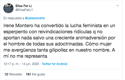 Respuesta al tuit de Pérez Reverte 3