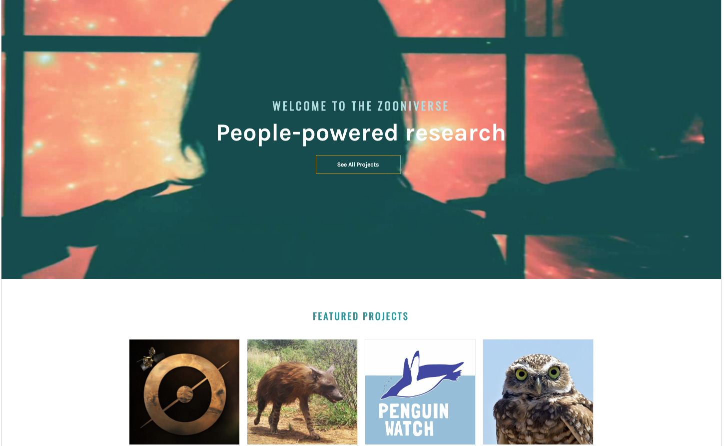 The Zooniverse puede ser la mejor web del mundo