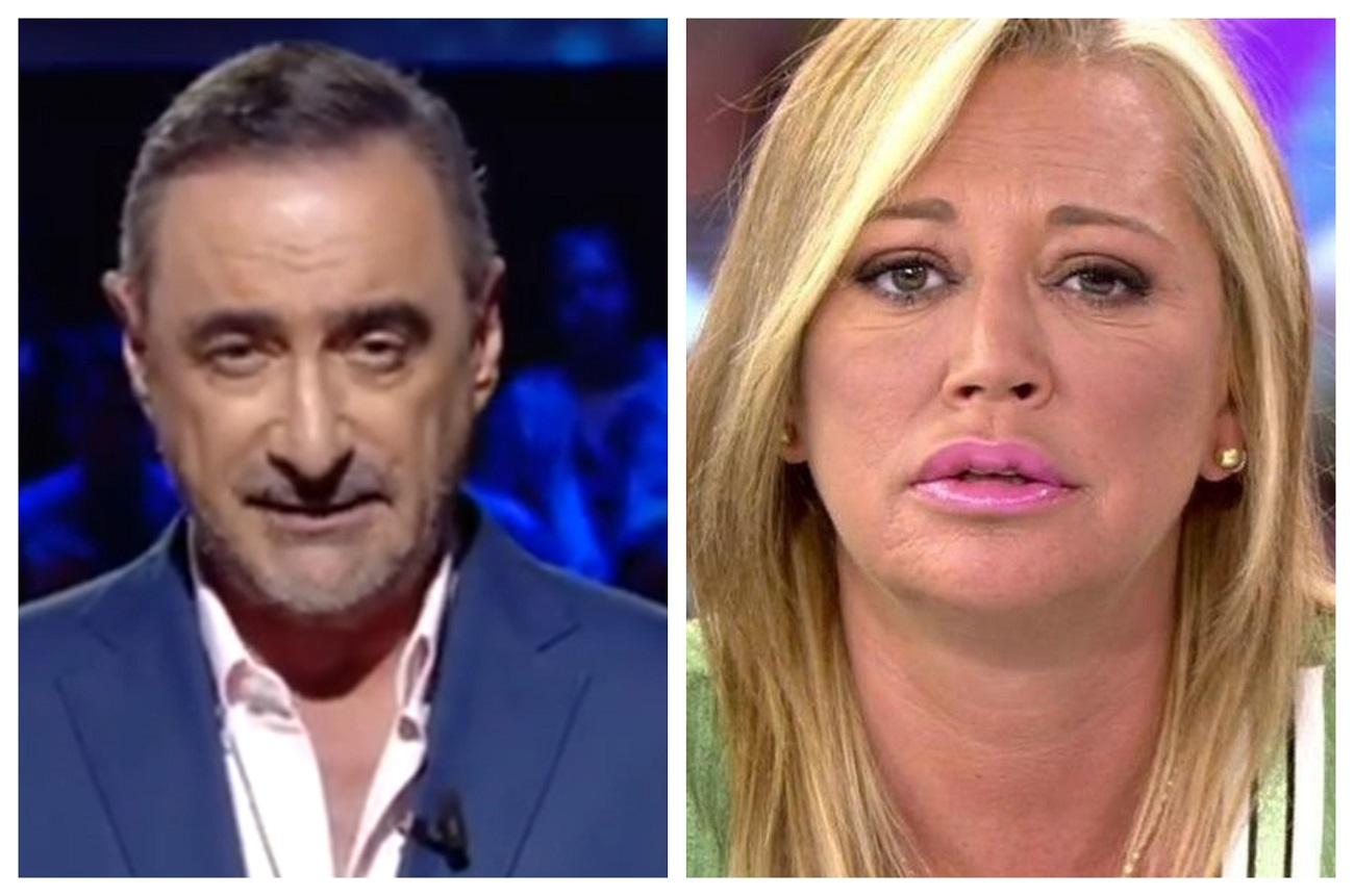 Carlos Herreras tantea a Belén Esteban tras su riña con Jorge Javier Vázquez