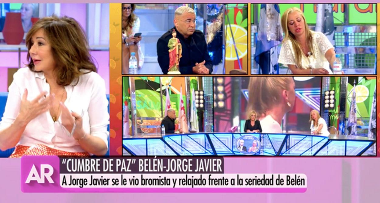 Ana Rosa Quintana opina sobre la bronca entre Jorge Javier Vázquez y Belén Esteban