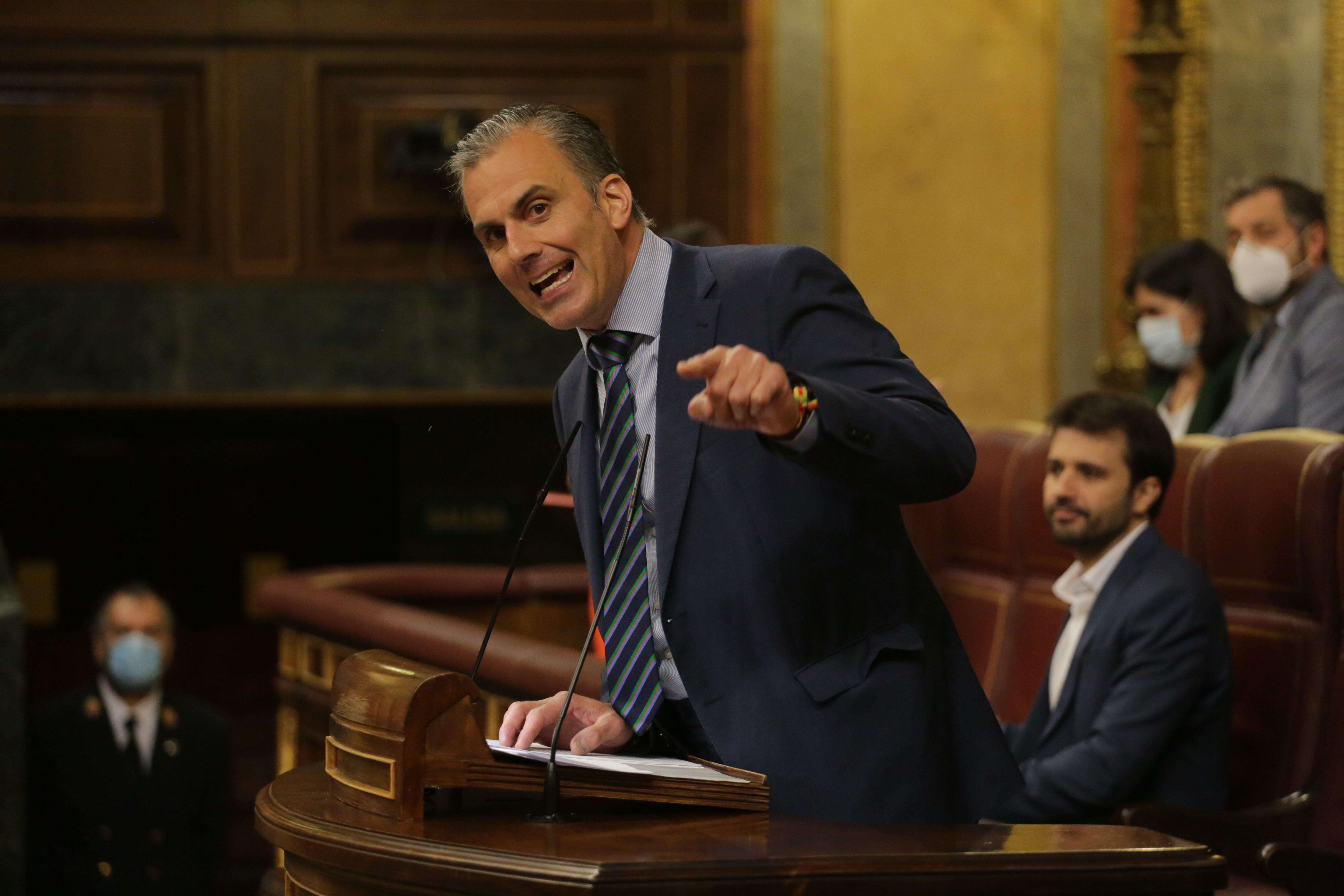 El secretario general de Vox, Javier Ortega Smith