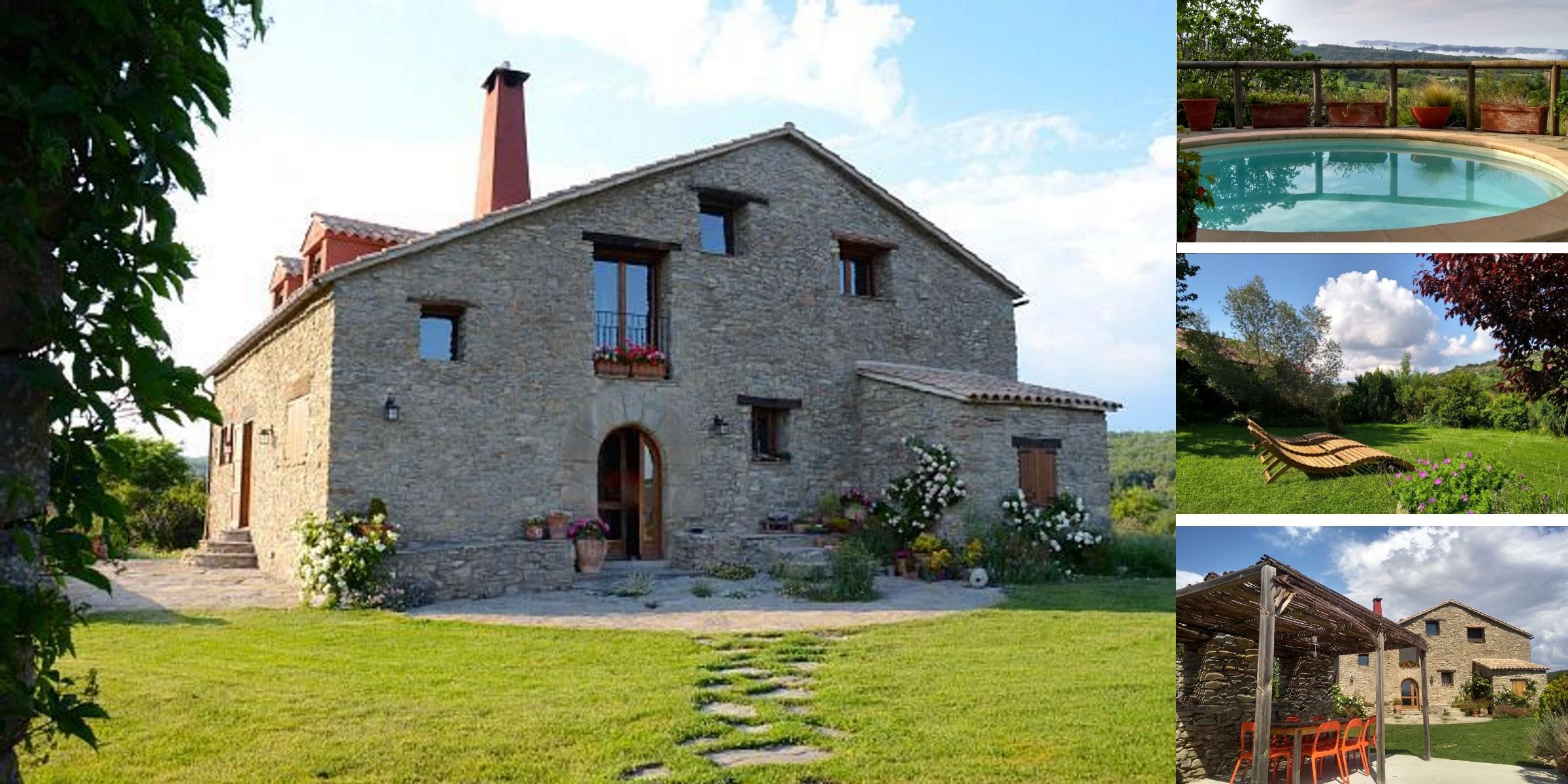 Casa Rural en Huesca con piscina privada y barbacoa. Casa El Puy