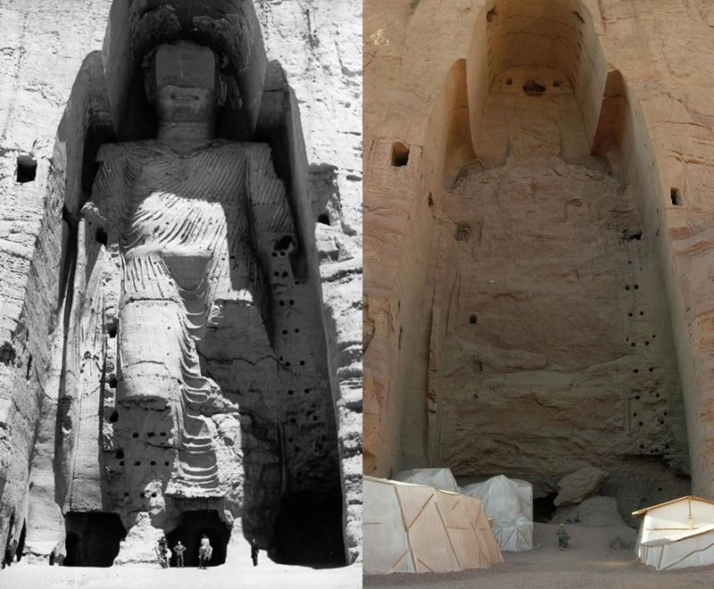 La destrucción de los budas de Bamiyan por los talibanes tiene un punto en común con las estatuas hispánicas de nuestros días, ambas son víctimas del fanatismo y la ignorancia La destrucción de los budas de Bamiyan por los talibanes tiene un punto en común con las estatuas hispánicas de nuestros días, ambas son víctimas del fanatismo y la ignorancia