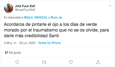 Dudas tuit de Abascal Parte Médico 5