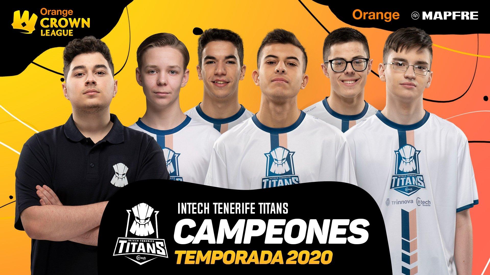 Intech Tenerife Titans campeones de la Orange Crown League