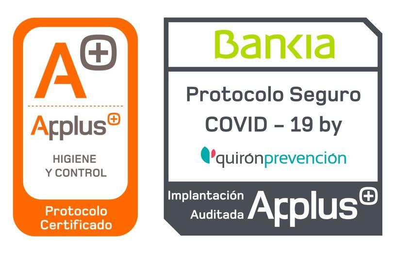 Sello certificación de protocolo seguro Covid 19