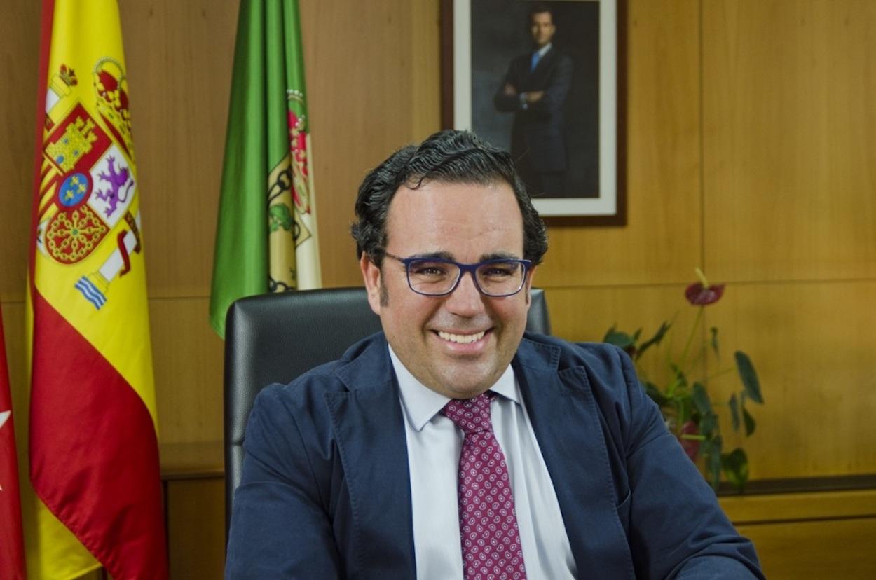 Imagen de archivo del alcalde de Boadilla del Monte, Javier Úbeda.