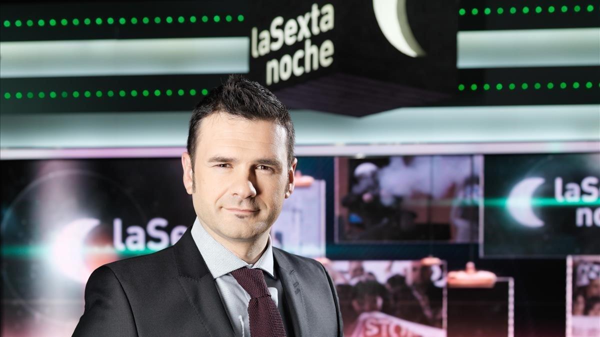 Iñaki López, presentador de La Sexta noche