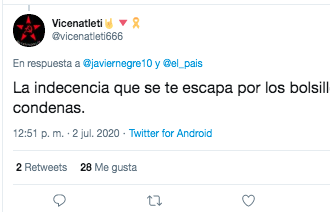 Respuesta al tuit de Javier Negre sobre Fernando Simón 3