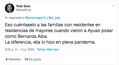 Respuesta al tuit de Javier Negre sobre Fernando Simón 7