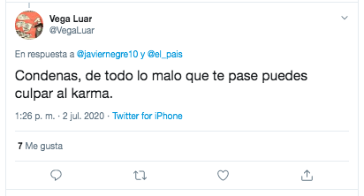 Respuesta al tuit de Javier Negre sobre Fernando Simón 8