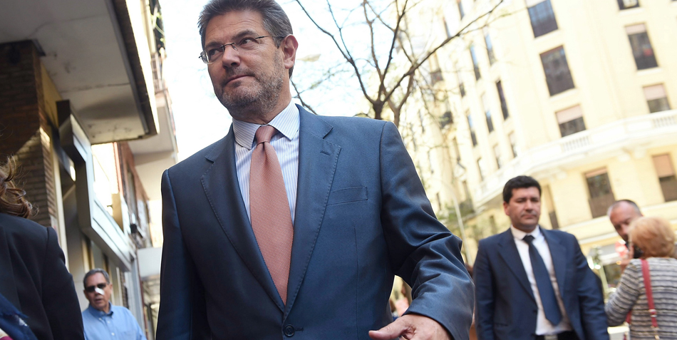 El ministro de Justicia, Rafael Catalá