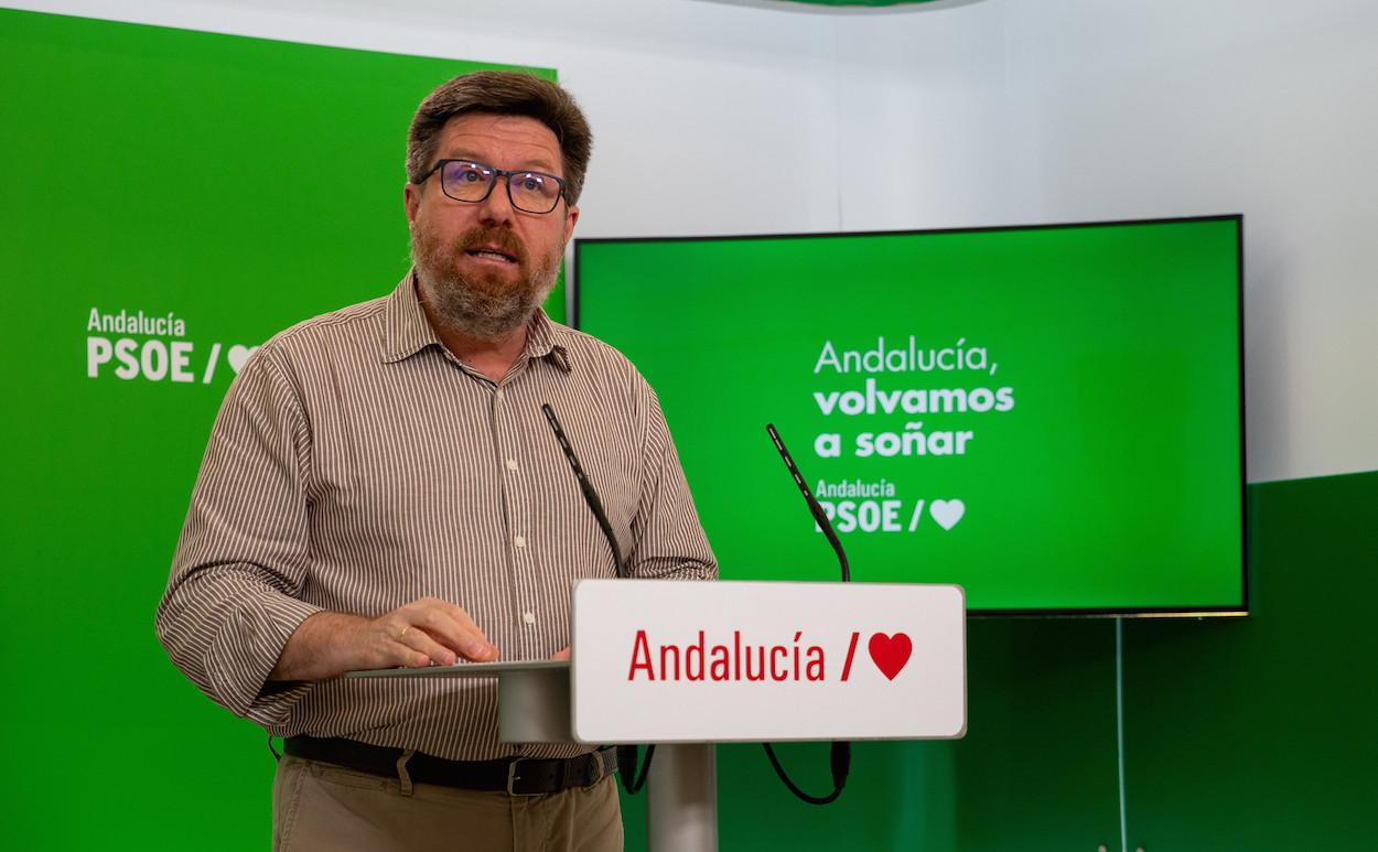 El portavoz adjunto socialista Rodrigo Sánchez Haro.