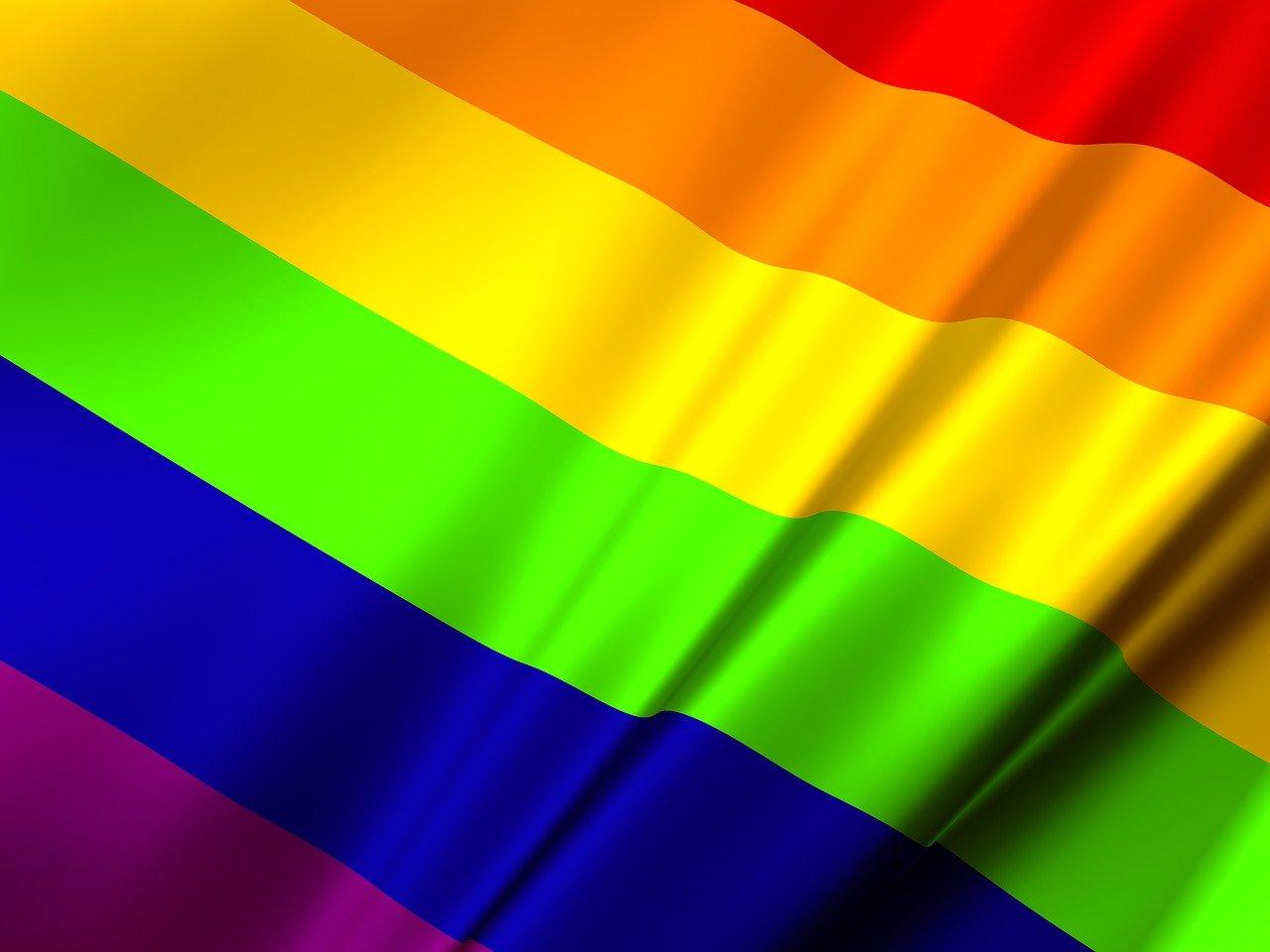 Imagen de archivo de la bandera LGTBIQ+. Fuente: Pixabay.