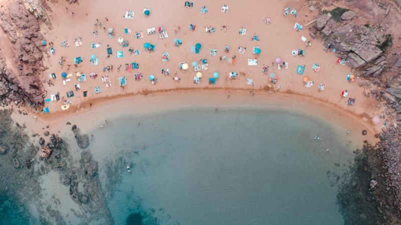 Cala de Menorca. Fuente: Unsplash.