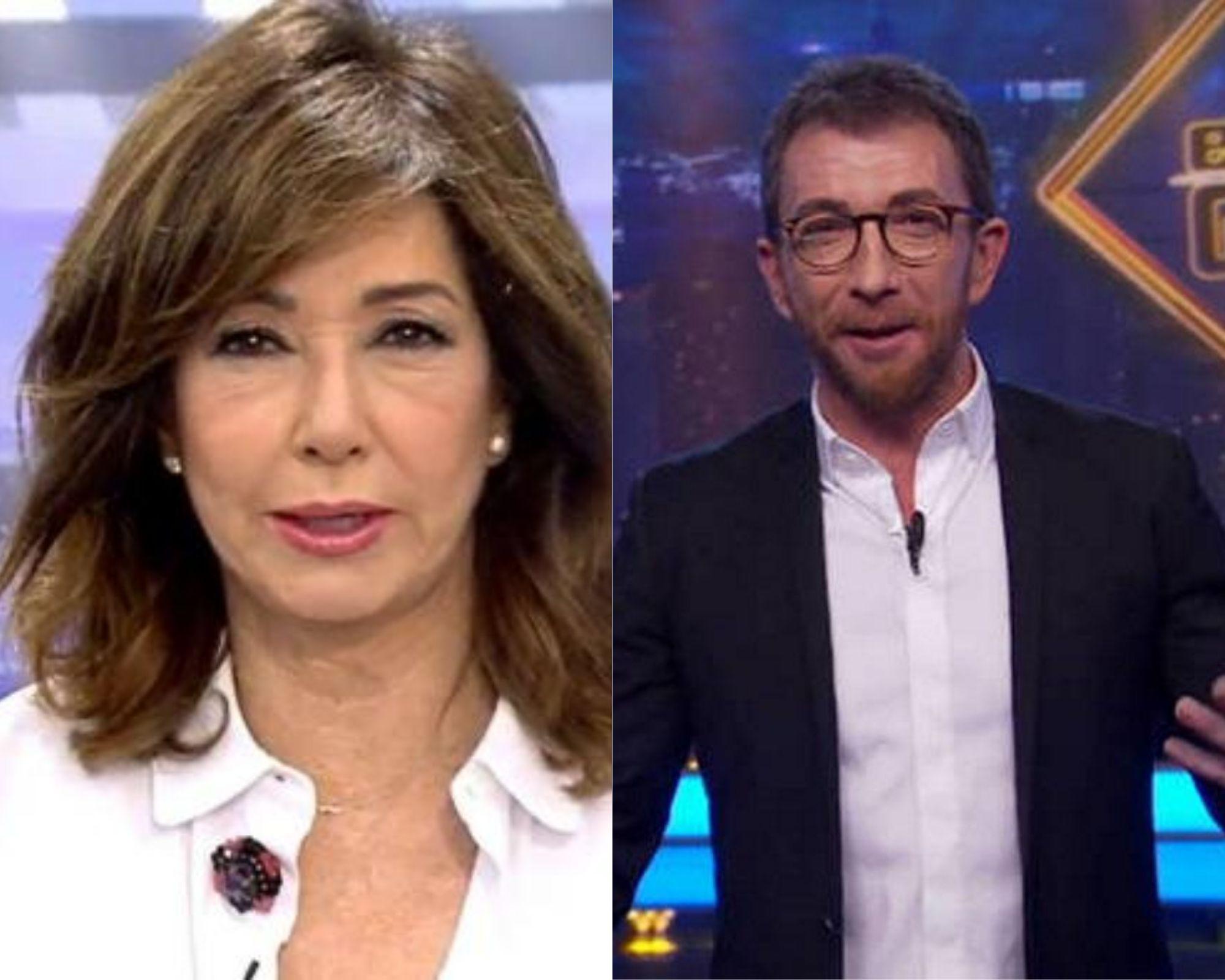 Ana Rosa Quintana y Pablo Motos