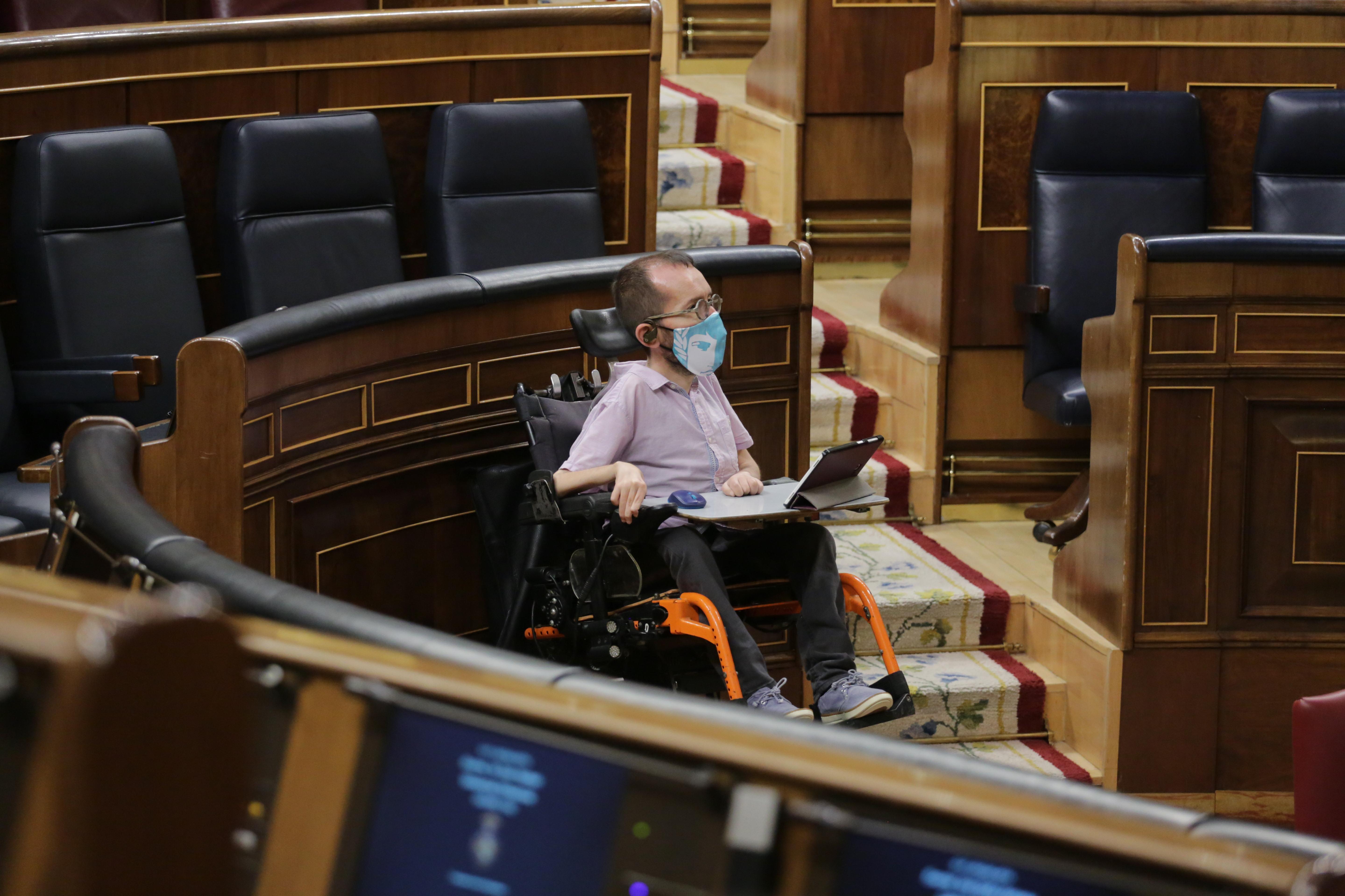 Pablo Echenique en el Congreso