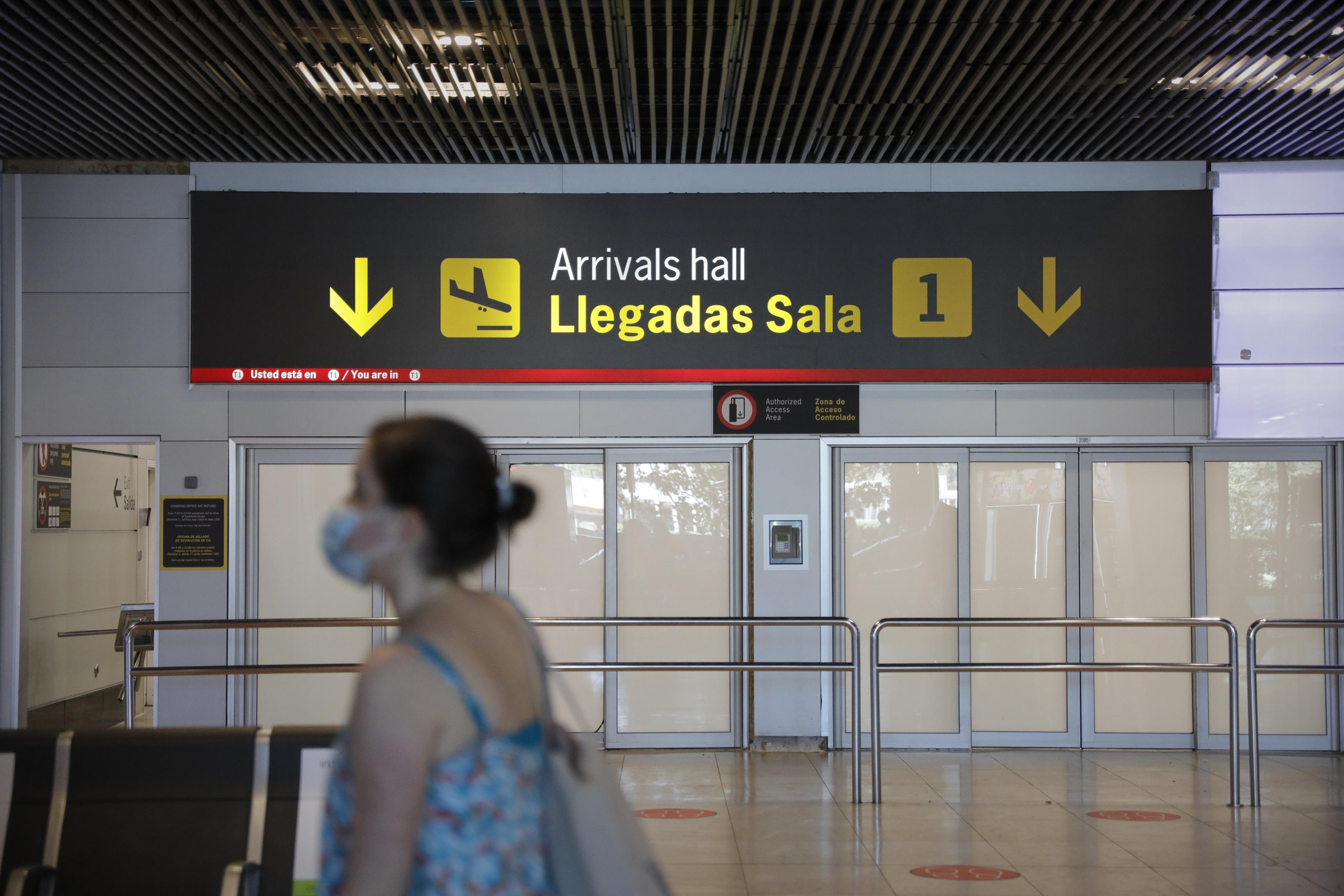 Llegadas de aeropuerto en Barajas / EP