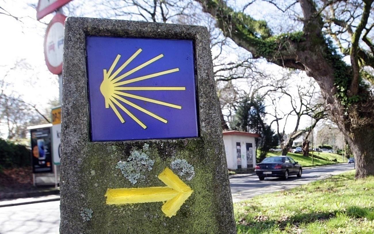 El Camino de Santiago pasa, parte o termina en cualquiera de las tres ciudades donde mañana se verán con mucho interés las elecciones vascas y gallegas (Foto: Europa Press).