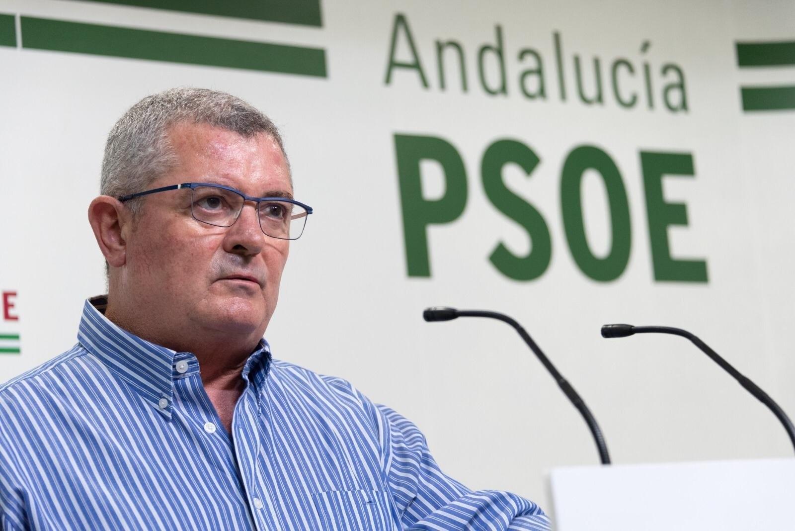 El portavoz del Grupo Parlamentario Socialista, Jesús María Ruiz. Fuente: Europa Press.
