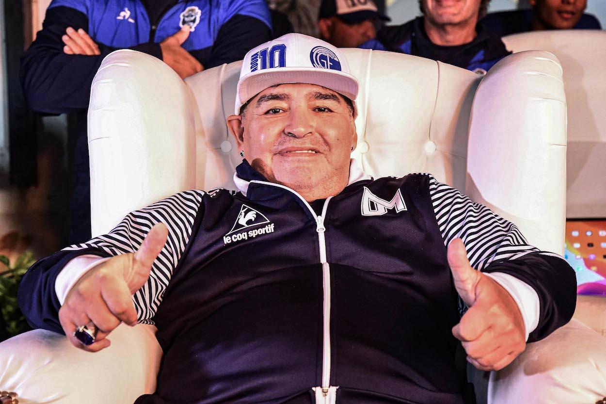 Fotografía de Diego Armando Maradona