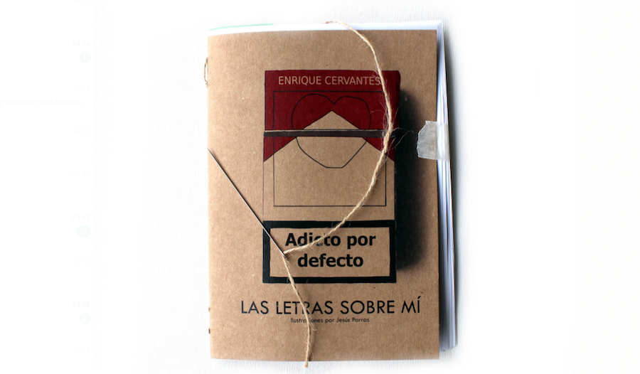 Portada del libro 'Las letras sobre mí'. 