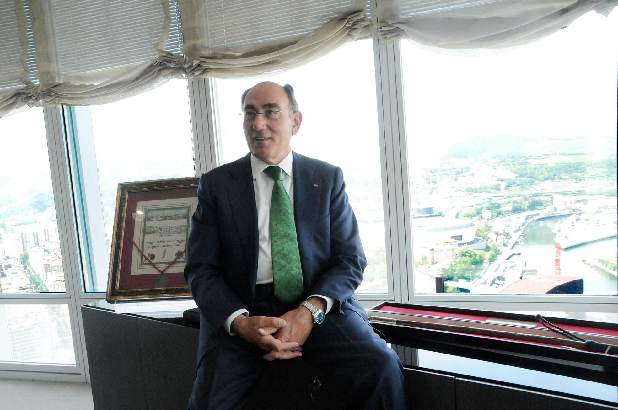 El presidente de Iberdrola, Ignacio Sánchez Galán.