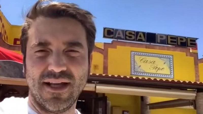 Javier Negre en el bar franquista Casa Pepe / Youtube