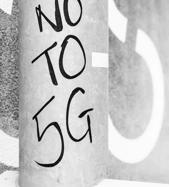 Graffiti contra el 5G