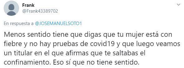 Uno de los comentarios a José Manuel Soto 2 Uno de los comentarios a José Manuel Soto 2