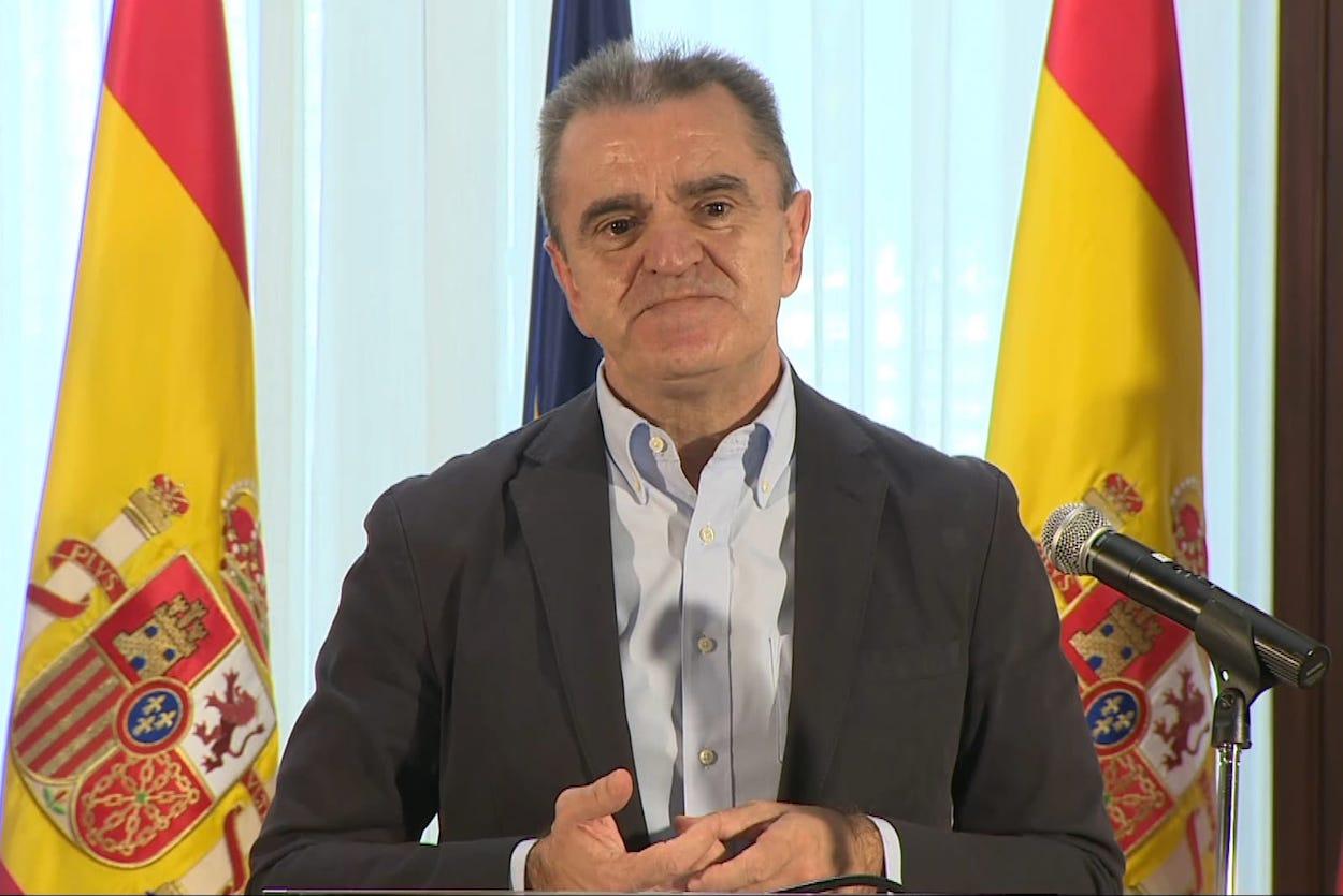 El delegado del Gobierno en Madrid, José Manuel Franco