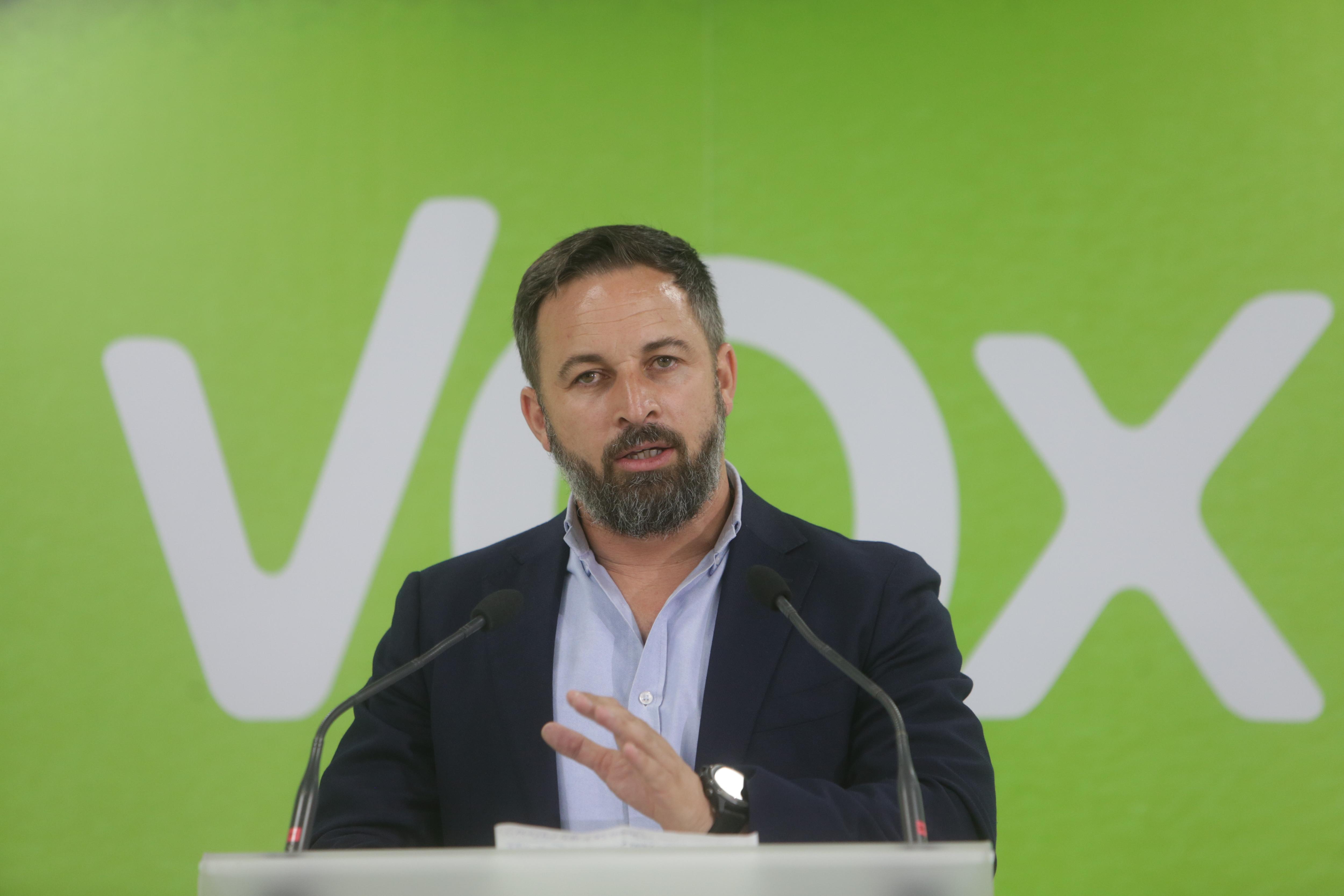 La mitad de los españoles cree que Abascal y Vox son de extrema derecha