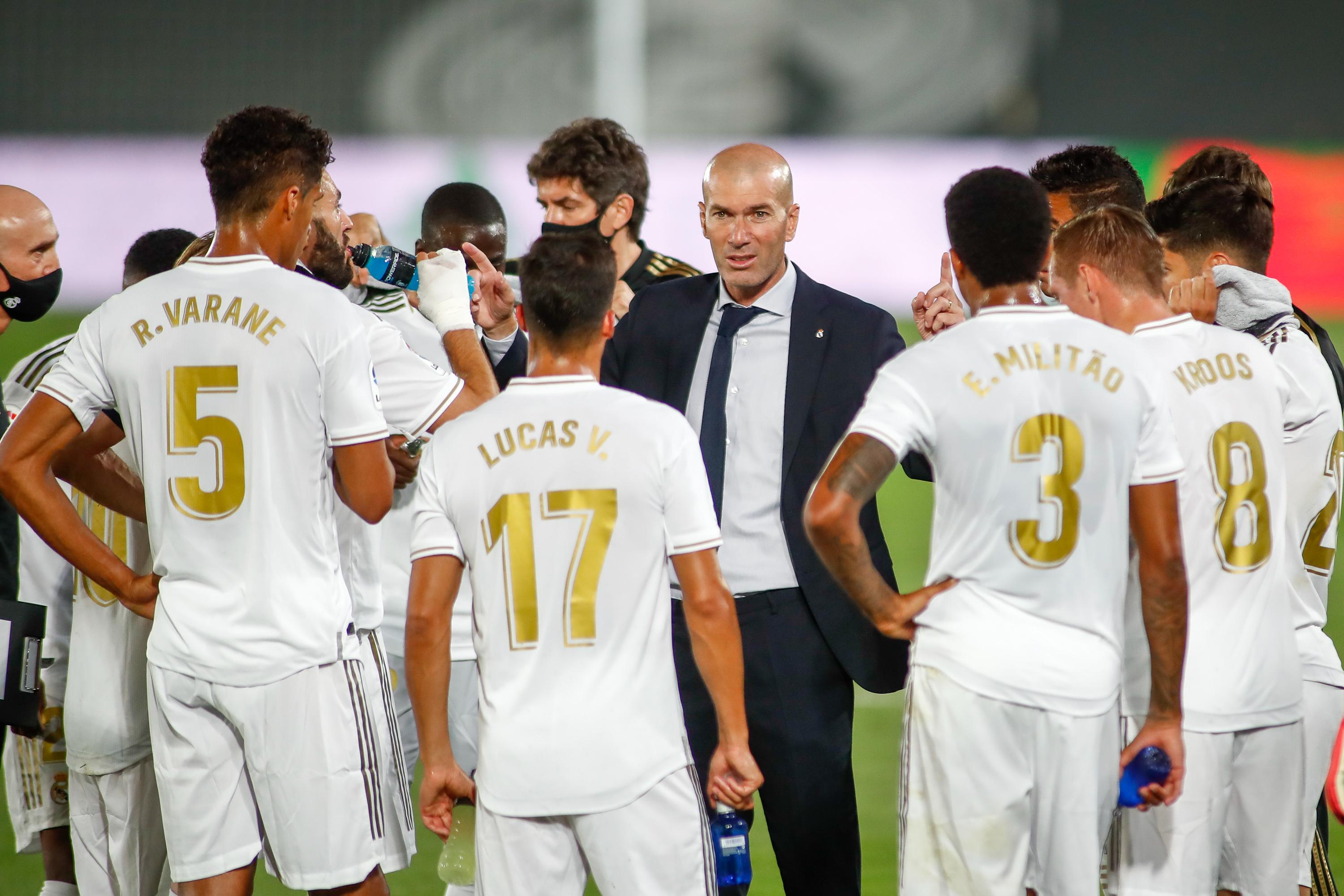 Soccer La Liga: Real Madrid vs Deportivo Alavés. EP