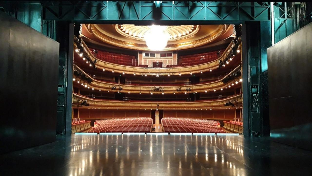 Teatro de la Zarzuela desde el escenario