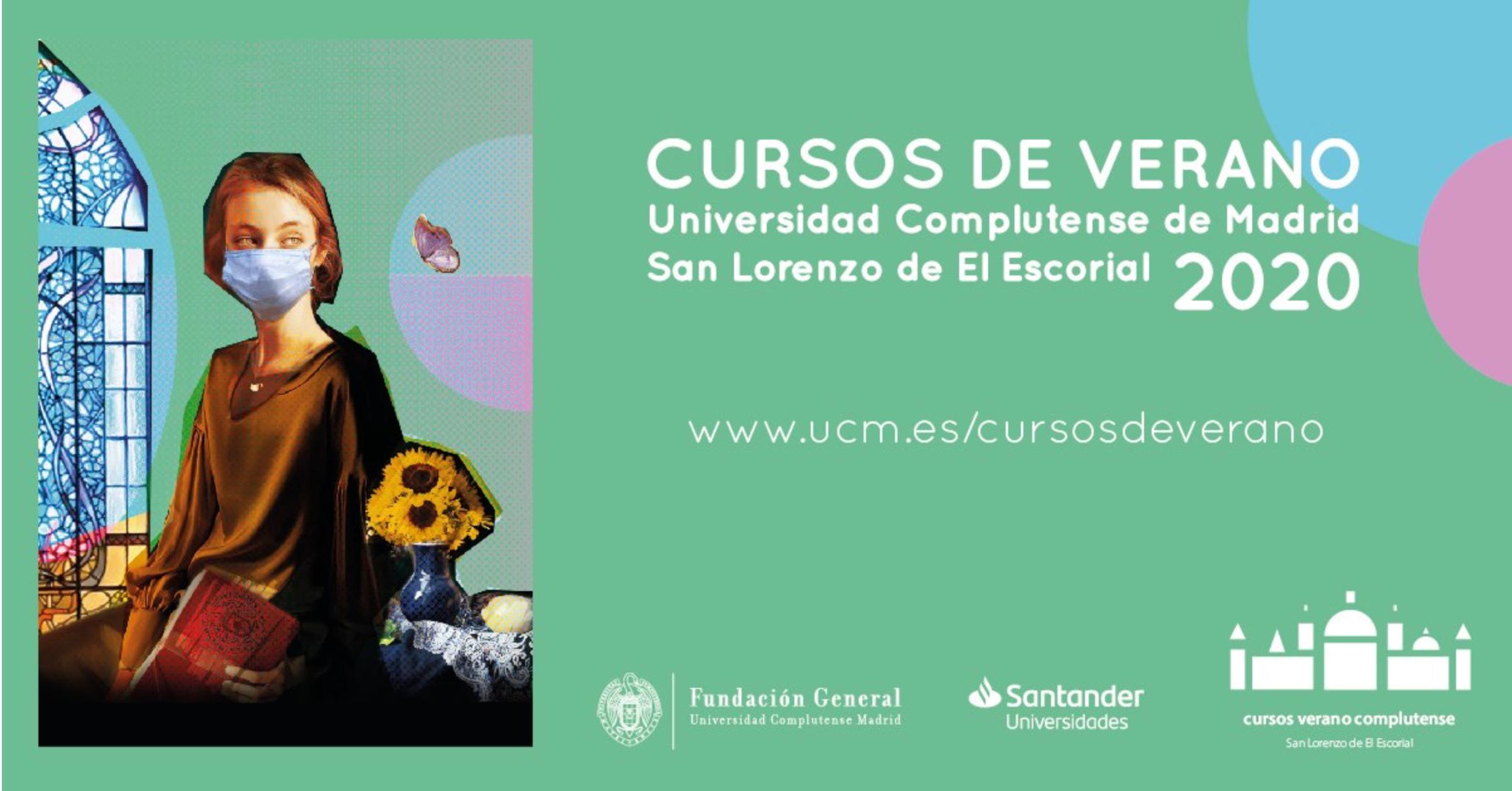 Cartel de los cursos de verano de la Universidad Complutense de Madrid